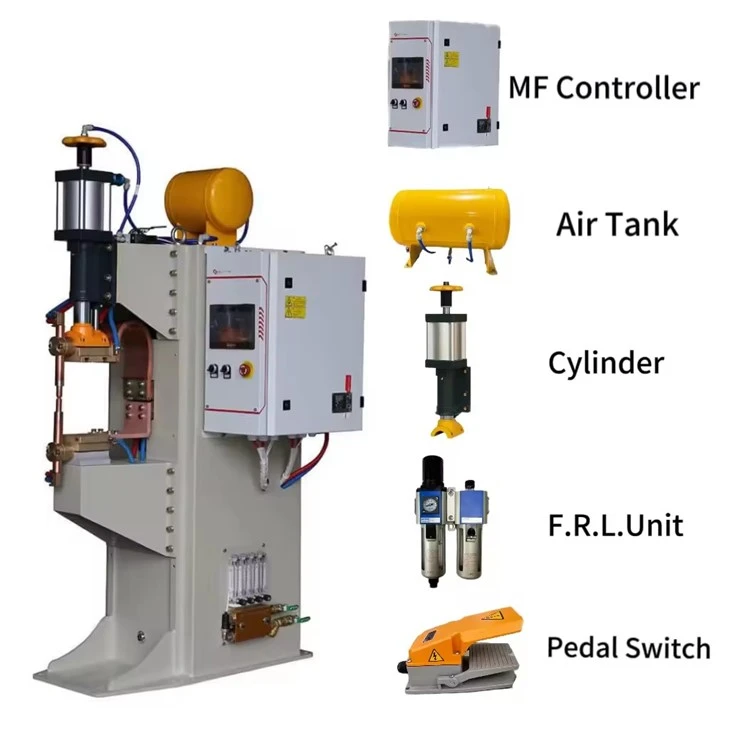 TBZ-320 Cheap Steel Grating Electric Resistance Welding Machine